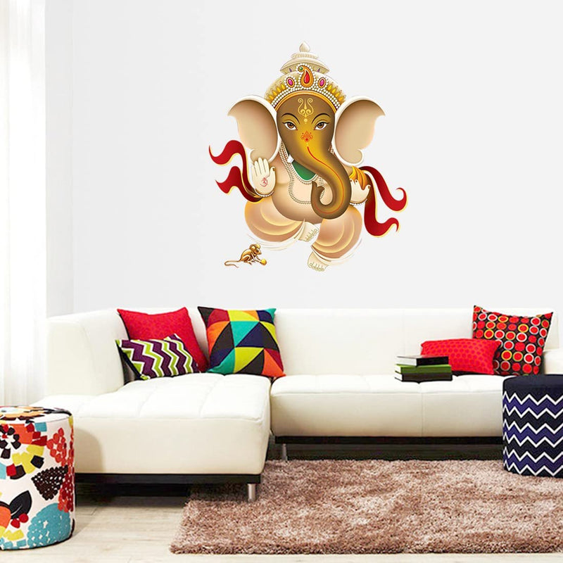 god & god's Large Wall Sticker JUST Peel & Stick Size 50 or 60 cm Pack of 1 (Code GS235