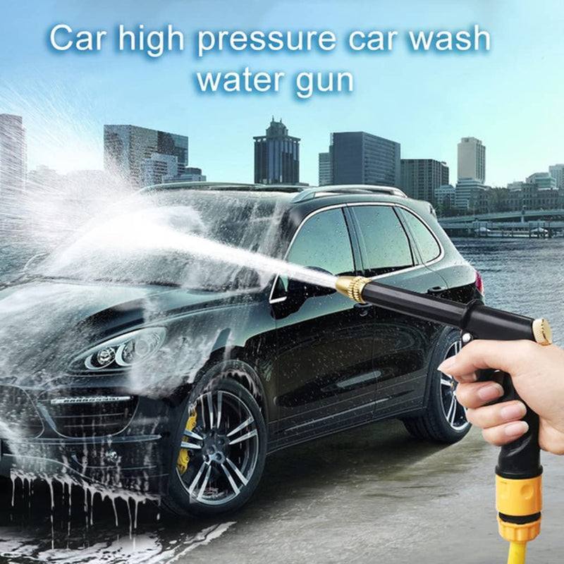 BUYERZONE High Pressure Water Spray Gun Nozzle for Car,Bike,Gardenening,Plants | Car Washer & Water Hose Nozzle Pipe Connector Outdoor, Dust Removal Jet Sprayer Trigger Gun for Pressure Washer Booster