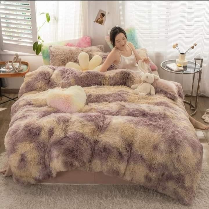 Elstone Home Gold Premium 2py Double Bed Blanket Heavy Soft and Warm for Automn Winter with Fancy bag-P1- Multicolor5