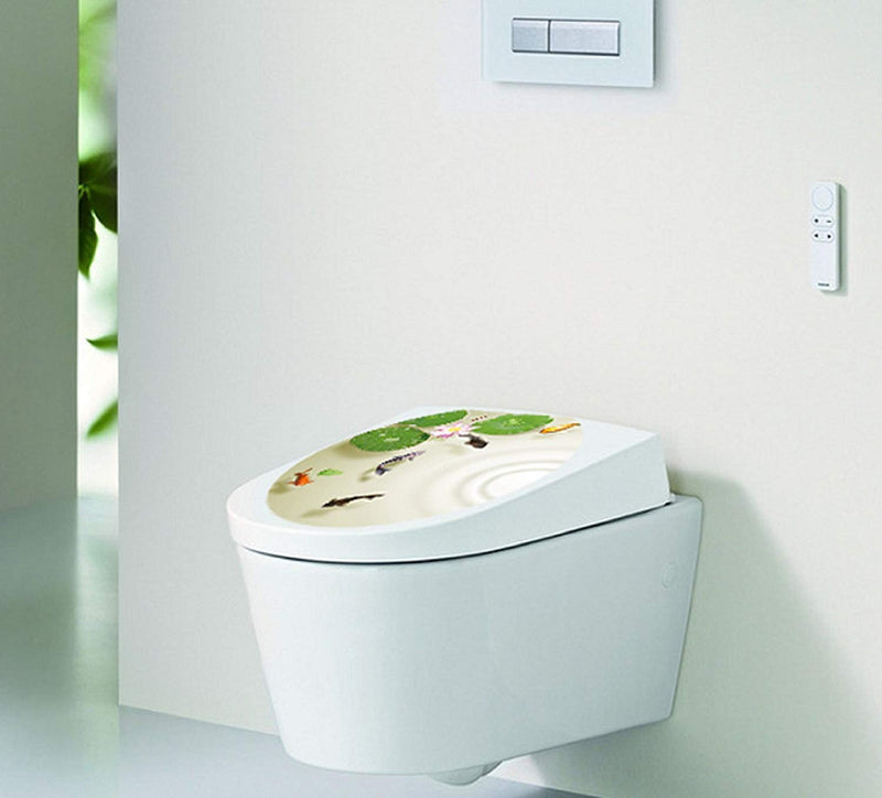 Jaamso Royals 'Sea Creature Bathroom and Toilet' Wall Sticker (Vinyl, 30 CM x 5.1 x 5.1, JR M2-100 CM9)