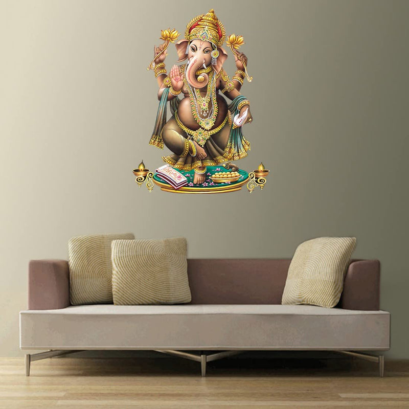 god & god's Large Wall Sticker JUST Peel & Stick Size 50 or 60 cm Pack of 1 (Code GS195