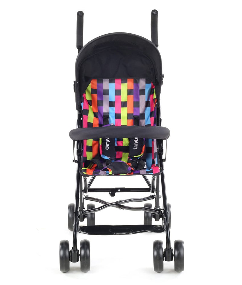 Luv Lap Tutti Frutti Stroller/Buggy, Compact & Travel Friendly, for Baby/Kids, 6-36 Months(Printed Black)