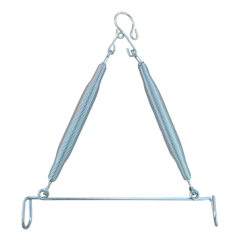 Mojo Toys Spring For Baby Hanging Cradle Spring Set For Swing,Infant Jhula Swing Stainless Steel Spring Set Triangle Spring For Hanging Cradle,Thottil,Jhoola (Capacity= 20 Kgs)-28 Cm,6 Cm,5 Cm