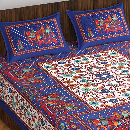 Jaipuri Printed Double Bedsheet WTI-130