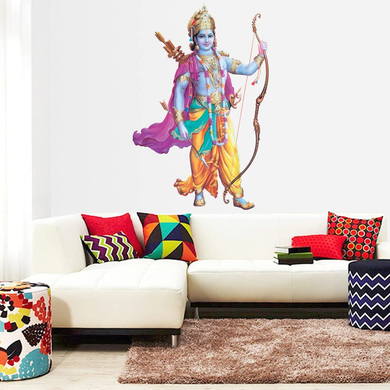 god & god's Large Wall Sticker JUST Peel & Stick Size 50 or 60 cm Pack of 1 (Code GS1873