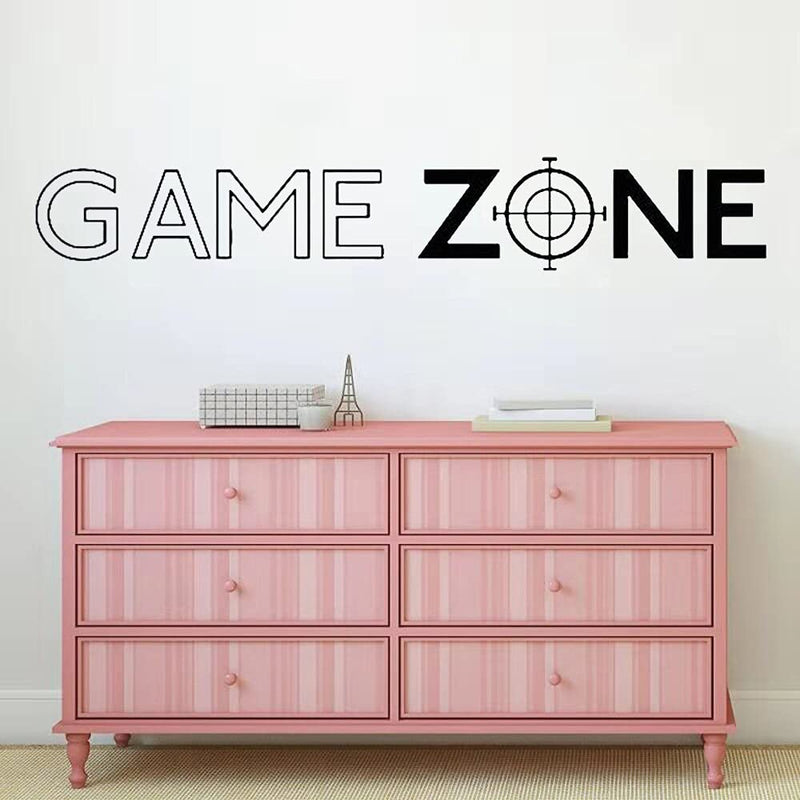 GADGETS WRAP Vinyl Decal Sticker Game Zone Wall Decal Play Player (Item Finish Size : 84cm x 13cm)