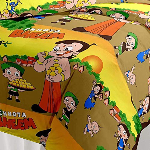 WONDERLOOK Cartoon Kids Design Print Reversible AC Blanket | Dohar (Polycotton, (Design Print-6, Single)