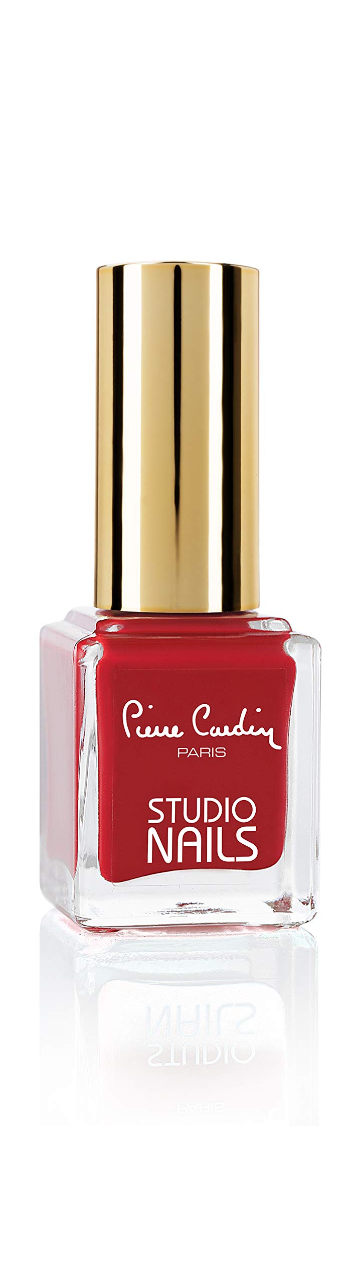 Pierre Cardin Paris, Long Lasting Studio Nails, Nail Polish, Mineral oil-free, 7 Days Perfect Tenacity (52-Red)