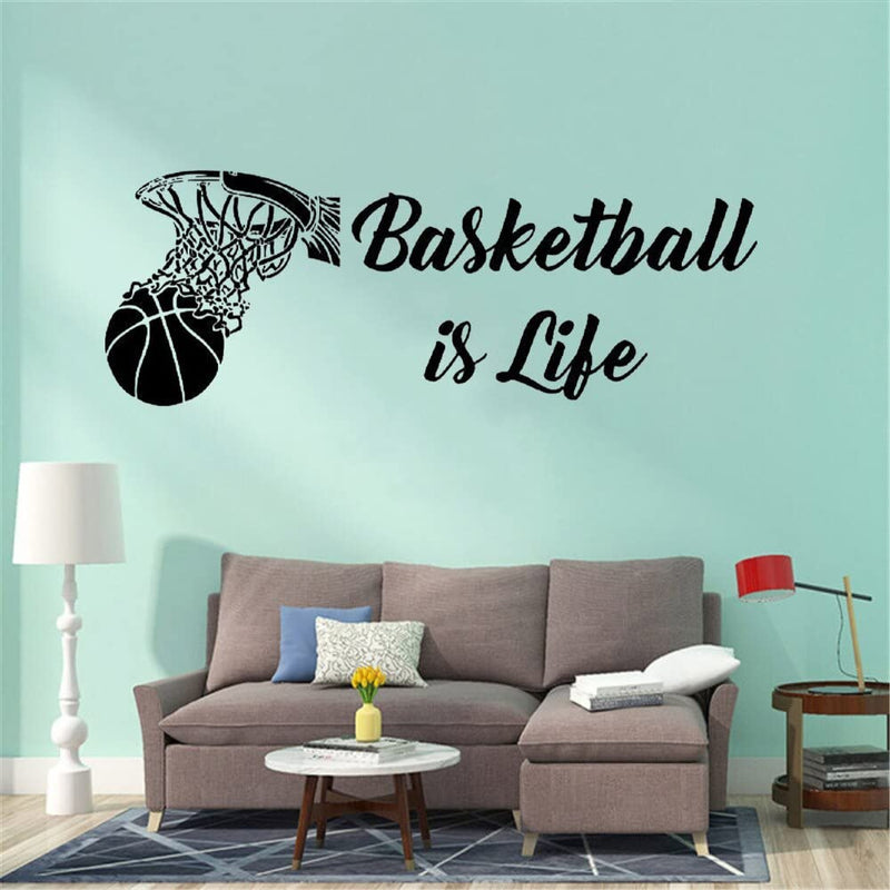 GADGETS WRAP Vinyl Decal Sticker Basketball (Item Finish Size : 57cm x 20cm)