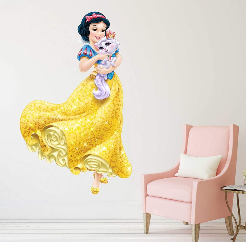 Tuffuk Princess Large Vinyl Wallstickers for Home Decorations (50 cm x 80 cm)5TZ315