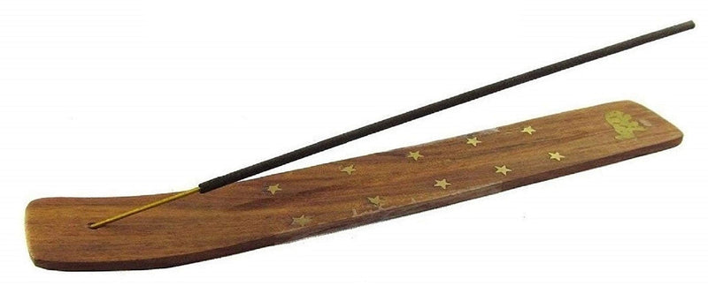 Shivranjani Agarbatti/Incense Sticks (6 Pack of 40 gm Each Natural Agarbatti) and Incense Burning Wooden Stand (Combo)