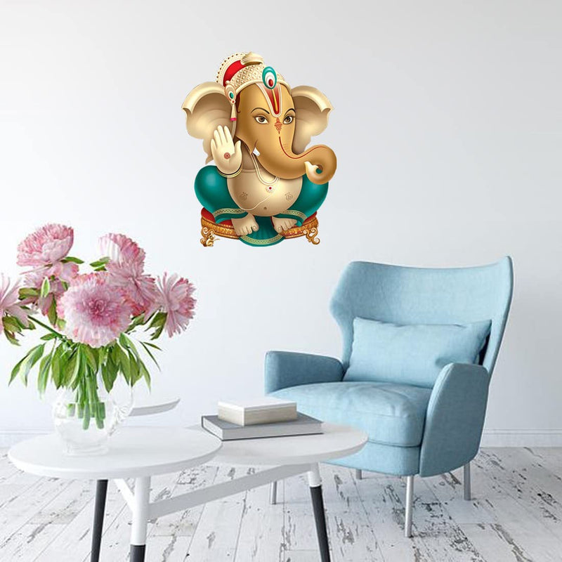 god & god's Large Wall Sticker JUST Peel & Stick Size 50 or 60 cm Pack of 1 (Code GS1616