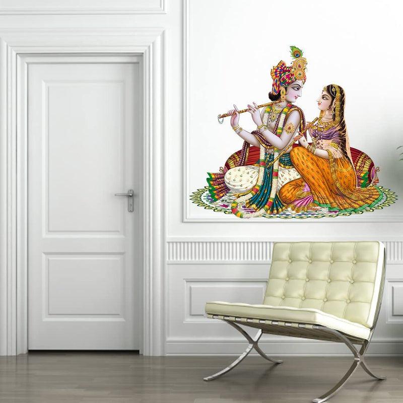 Radha Krishna Wall Sticker