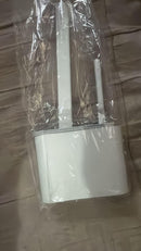 Wall Mounted Silicone Toilet Brush Set