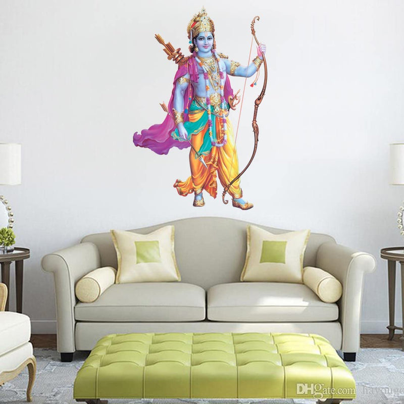 god & god's Large Wall Sticker JUST Peel & Stick Size 50 or 60 cm Pack of 1 (Code GS1873