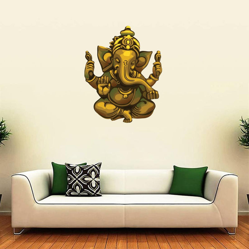 god & god's Large Wall Sticker JUST Peel & Stick Size 50 or 60 cm Pack of 1 (Code GS161