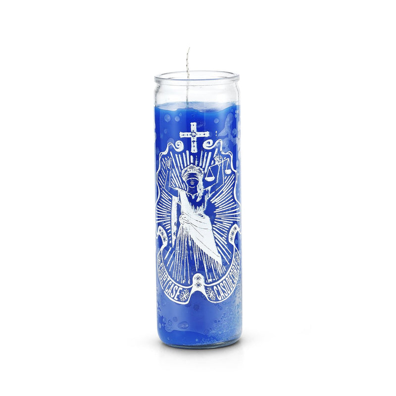 Court Case 7 Day Prayer Candle for Legal Proceedings, Spiritual Healing Spell-Casting Witchcraft Wishing Manifestation Magical Positive Energy Protection Blessing Ritual Wish Candles