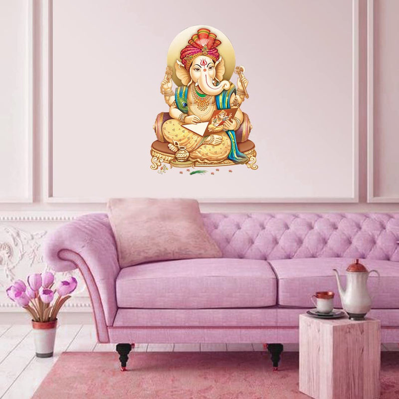 god & god's Large Wall Sticker JUST Peel & Stick Size 50 or 60 cm Pack of 1 (Code GS361