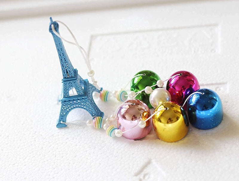 Vigamu India Eiffel Tower Multicolour Wind chims for Home and Office Decorative Items(Multicolour)