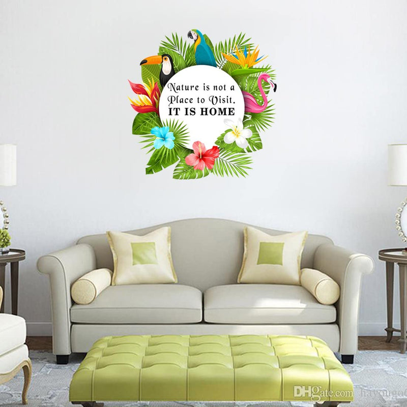 god & god's Large Wall Sticker JUST Peel & Stick Size 50 or 60 cm Pack of 1 (Code GS1055