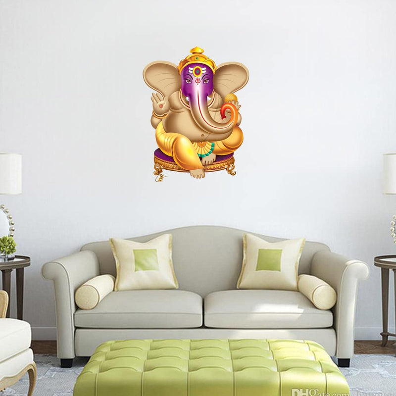 god & god's Large Wall Sticker JUST Peel & Stick Size 50 or 60 cm Pack of 1 (Code GS1131