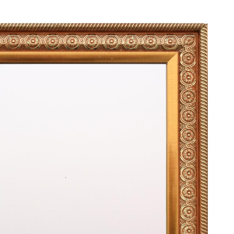 AG CRAFTS Frames Mirror Golden Framed Bathroom Rectangular Wall Mount Mirror 16x20 inch