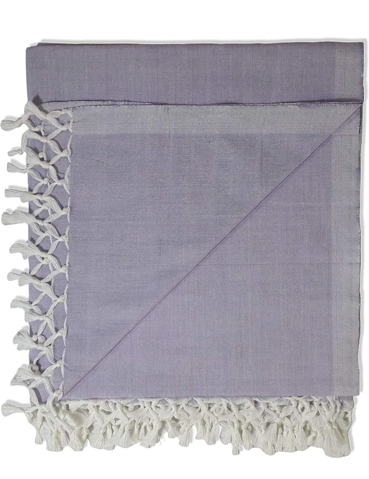 Trusted Shopping Organic Cotton Silky Soft Bhagalpuri Dull chadar Quilt for All Season Queen Size (53 * 96 in).Pack of 2 (Purple+Pink)