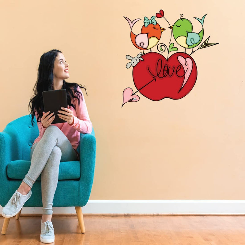 god & god's Large Wall Sticker JUST Peel & Stick Size 50 or 60 cm Pack of 1 (Code GS932