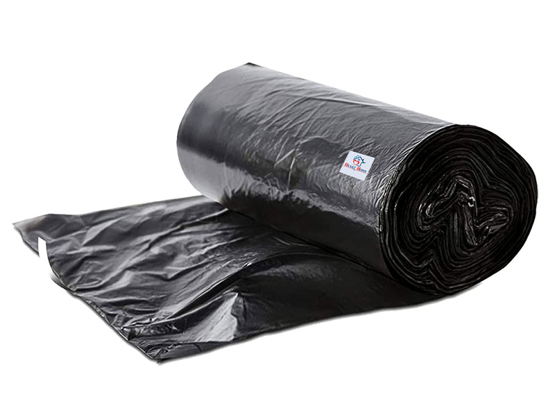 Heart Home Garbage Bag|Waste Bag|Garbage Bag Small|Oxo-Biodegradable|30 Bags Roll (Black)