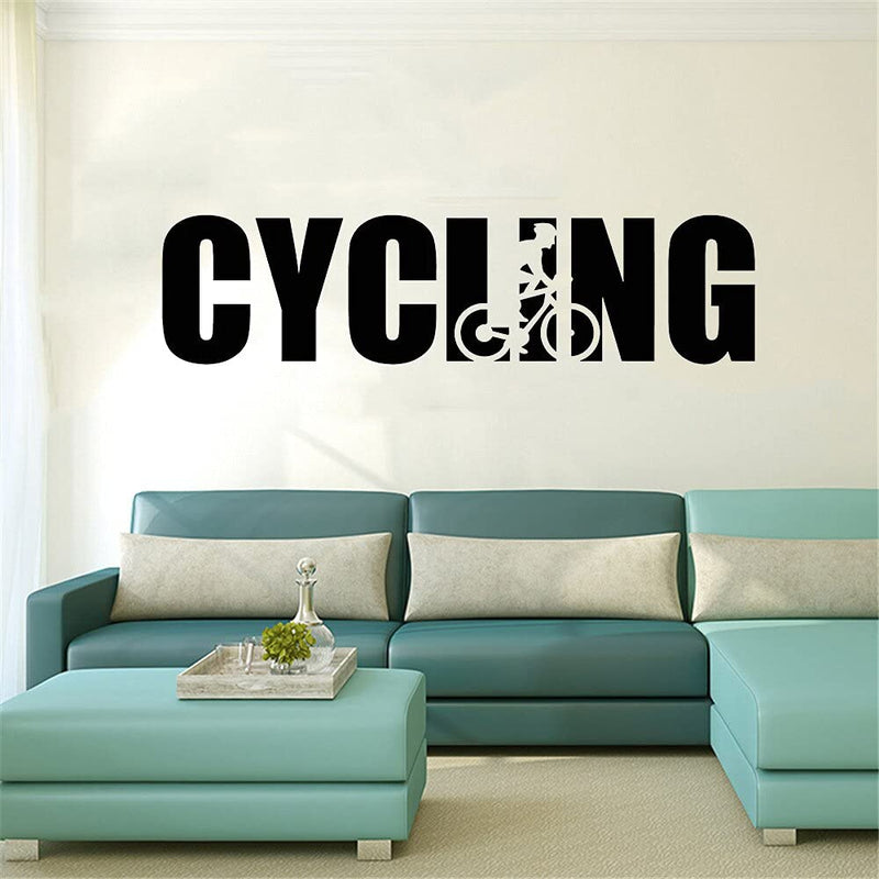 GADGETS WRAP Vinyl Decal Sticker Cartoon Cycling Decal (Item Finish Size : 57cm x 14cm)