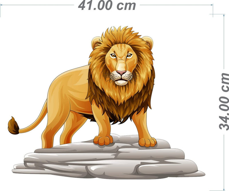 god & god's Large Wall Sticker JUST Peel & Stick Size 50 or 60 cm Pack of 1 (Code GS1771