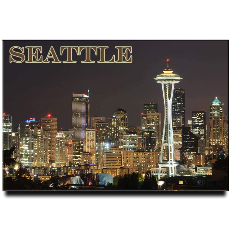 Seattle Fridge Magnet Washington Travel Souvenir