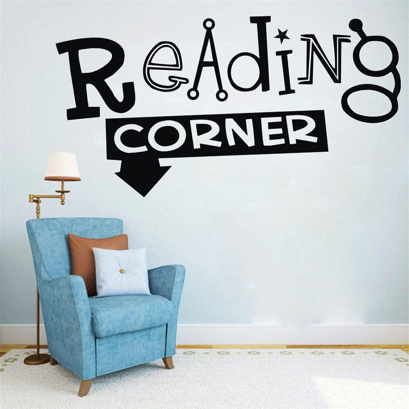 GADGETS WRAP Vinyl Decal Sticker Reading Corner (Item Finish Size : 56cm x 30cm)