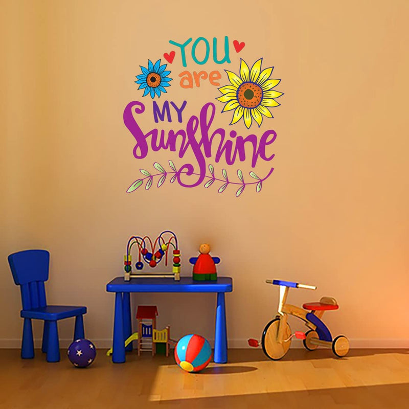 god & god's Large Wall Sticker JUST Peel & Stick Size 50 or 60 cm Pack of 1 (Code GS1824