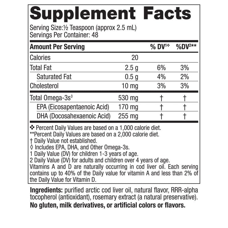 Nordic Naturals Children's Dha For Omega 3 | Fish Oil For Kids 530Mg From Arctic Cod Liver Oil | Omega 3 Fish Oil Epa & Dha For Kids For Brain Development & Immunity | Strawberry Flavour 4 Floz 119 Ml