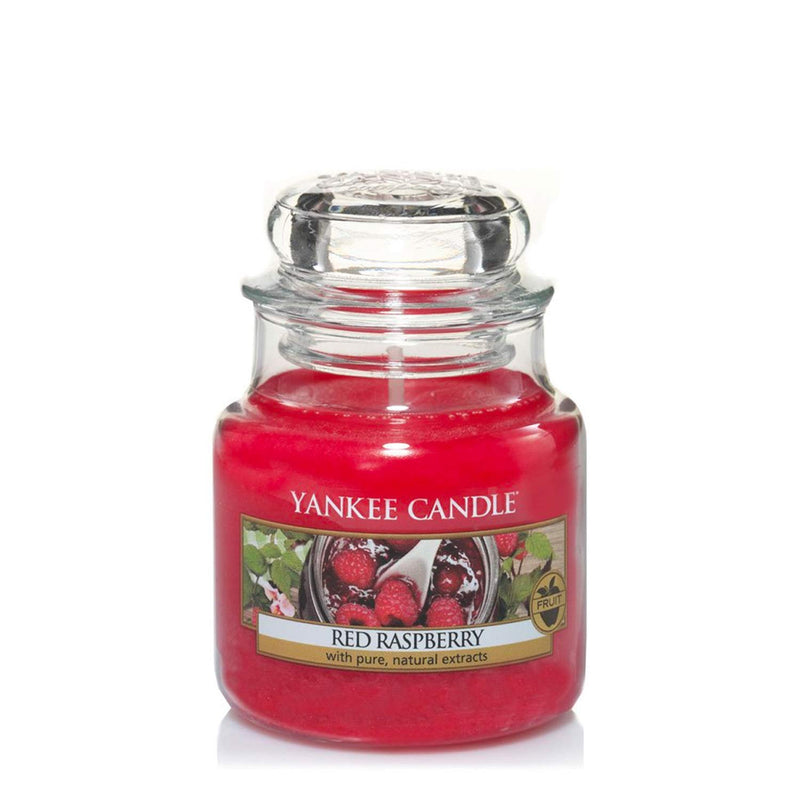 Yankee Candle Classic Jar Scented Candles - Pink Sands and Red Raspberry, 248 g (Pack of 2)