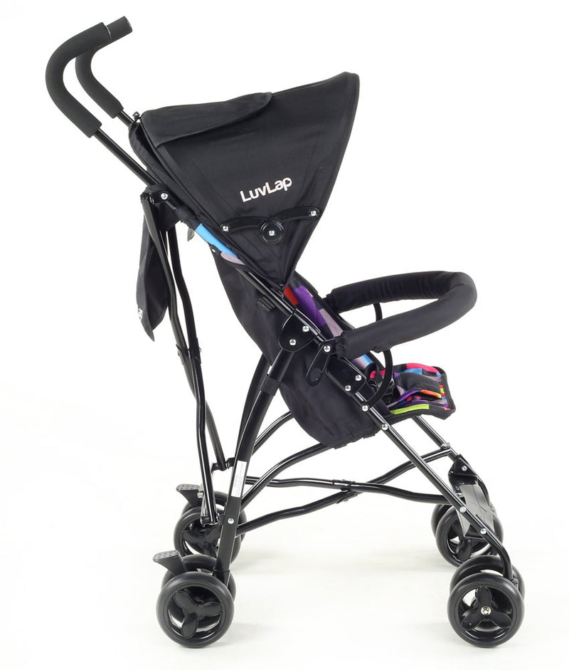 Luv Lap Tutti Frutti Stroller/Buggy, Compact & Travel Friendly, for Baby/Kids, 6-36 Months(Printed Black)