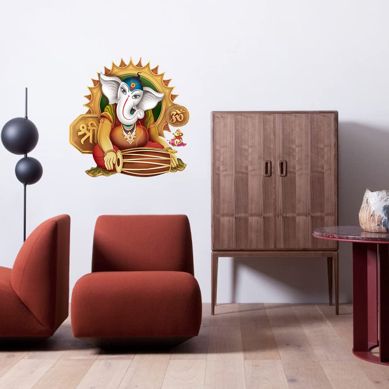 god & god's Large Wall Sticker JUST Peel & Stick Size 50 or 60 cm Pack of 1 (Code GS1620