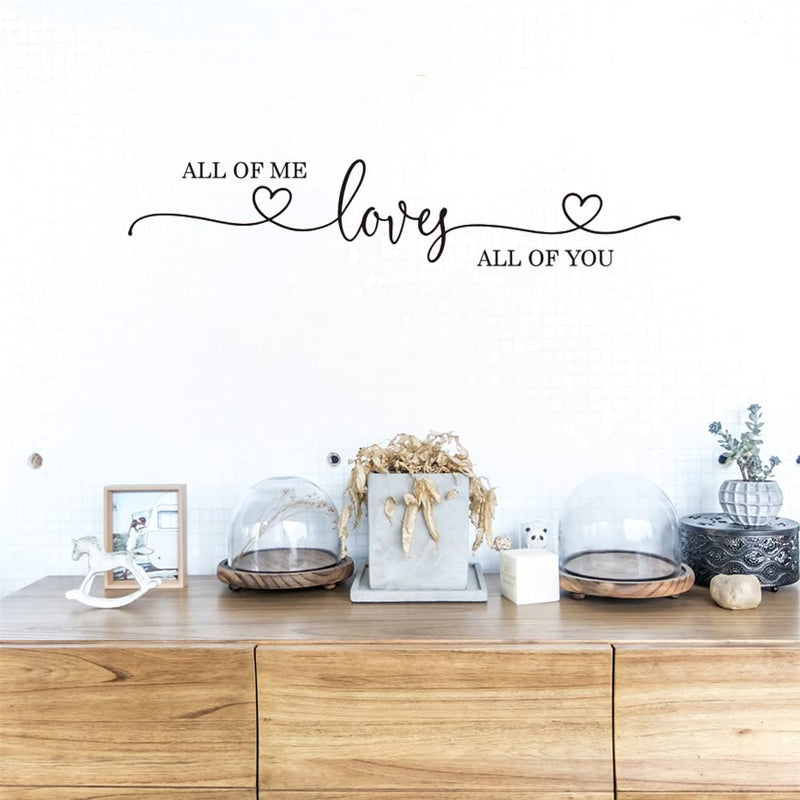 GADGETS WRAP Vinyl Decal Sticker Wedding Couple Family Love Quote (Item Finish Size : 57cm x 11cm)