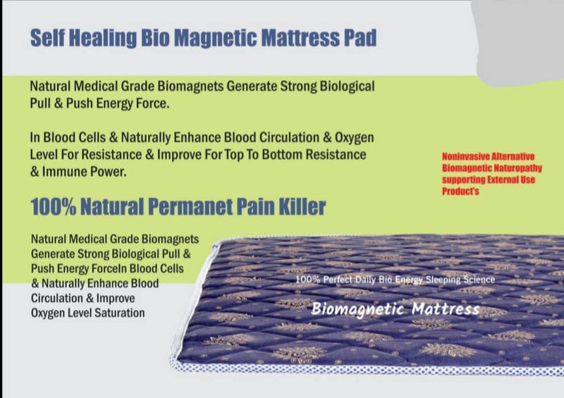 ParaShi® Bio Magnetic Mattress for Better Sleep and Healing (3 Feet X 6 Feet) with 1 Pillow Cover