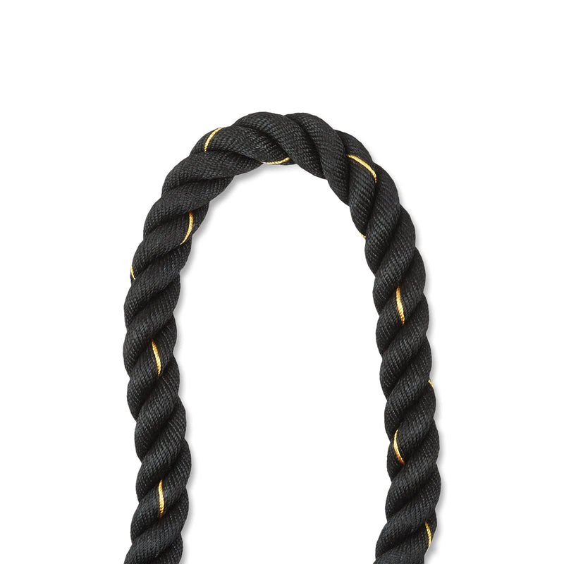 amazon basics, AmazonBasics 1.5in Exercise Rope for Strength Training, 30ft, Polyester, Black