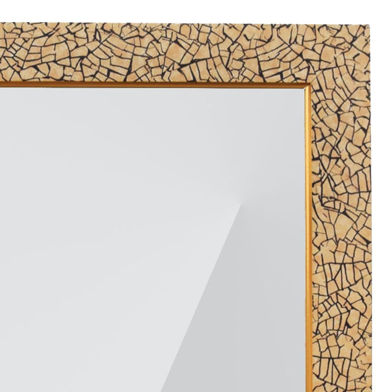 AG CRAFTS Bathroom Mirror, Frame Mirror Glass Wooden, 16x20 Size Bathroom Mirror