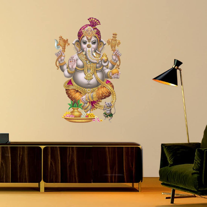 god & god's Large Wall Sticker JUST Peel & Stick Size 50 or 60 cm Pack of 1 (Code GS547