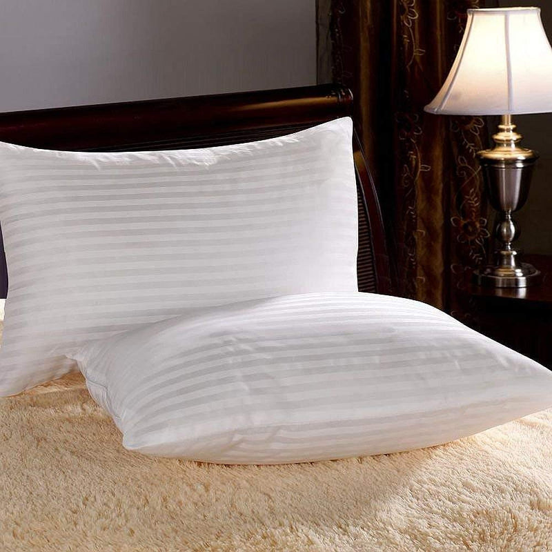 IMSmartMart Soft Fiber Cotton Bed Pillow, 17" x 26", White - Set of 2 Pillow