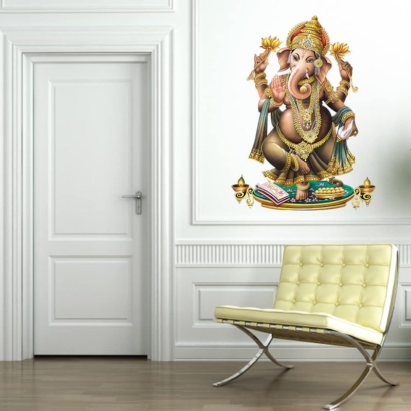 god & god's Large Wall Sticker JUST Peel & Stick Size 50 or 60 cm Pack of 1 (Code GS195