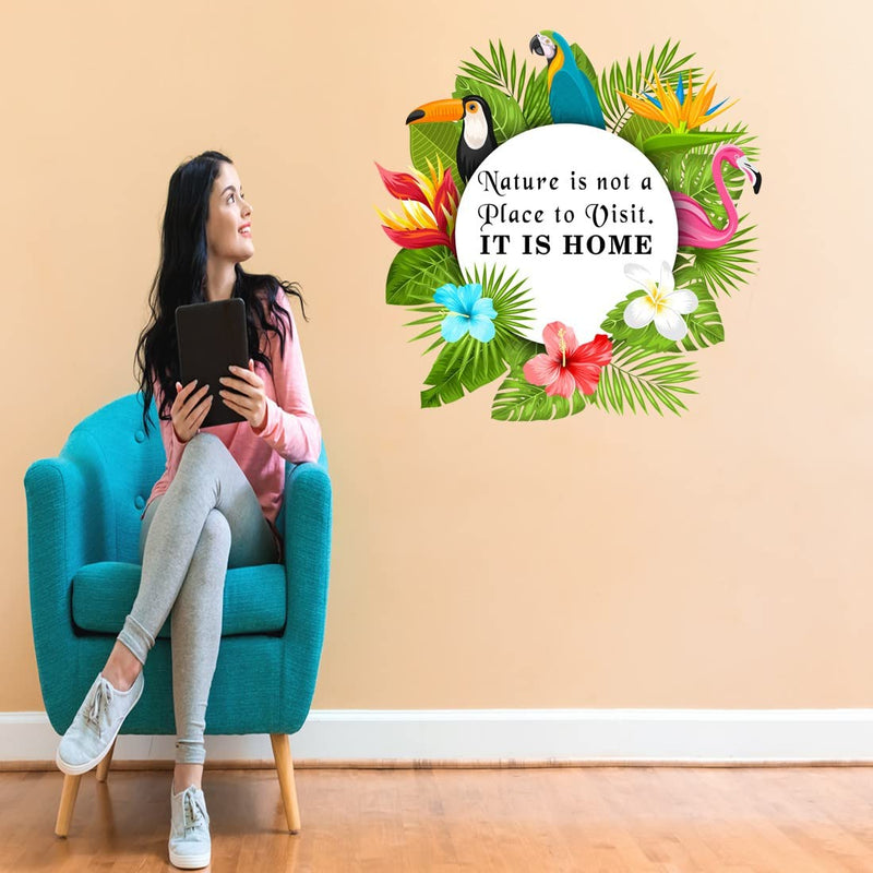 god & god's Large Wall Sticker JUST Peel & Stick Size 50 or 60 cm Pack of 1 (Code GS1055