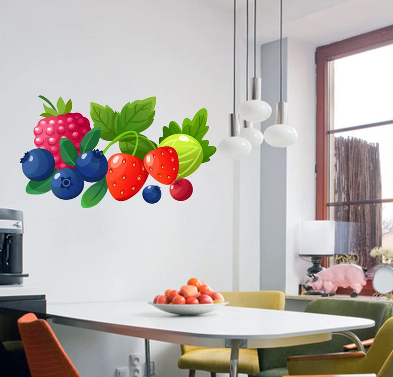 Delight Art Fruit Kitchen Design Wall Sticker Size - (56 * 32) cm Model id - (DAMC01019L)