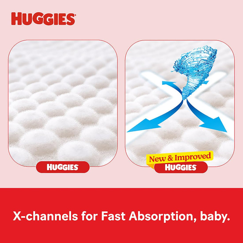 Huggies Complete Comfort Wonder Pants Extra Large (XL) Size (12-17 Kgs) Baby Diaper Pants, 56 count| India's Fastest Absorbing Diaper with upto 4x faster absorption | Unique Dry Xpert Channel