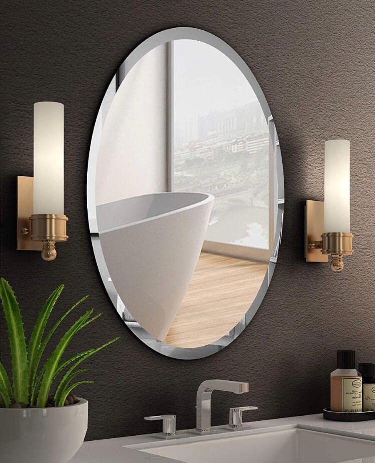 windowera Oval Mirror 12" × 18" inch