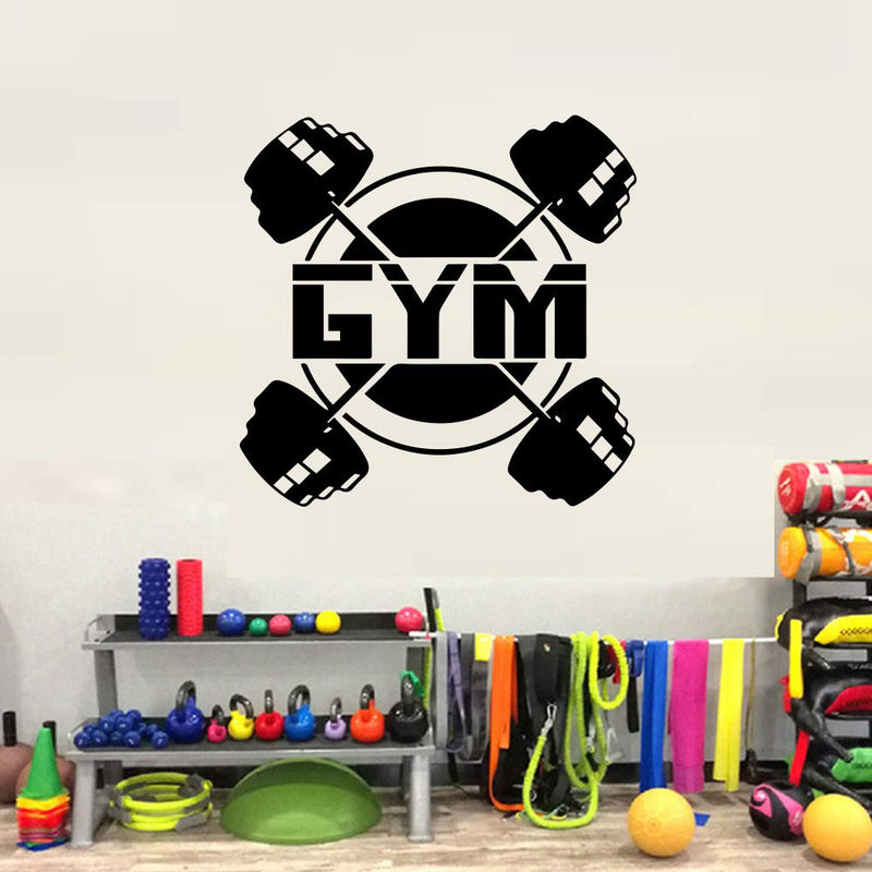 GADGETS WRAP Wall Decal Vinyl Sticker Fitness Gymnasium for Office Home Wall Decoration